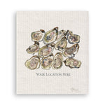 A Dozen Oysters with Location: Dishtowel / -