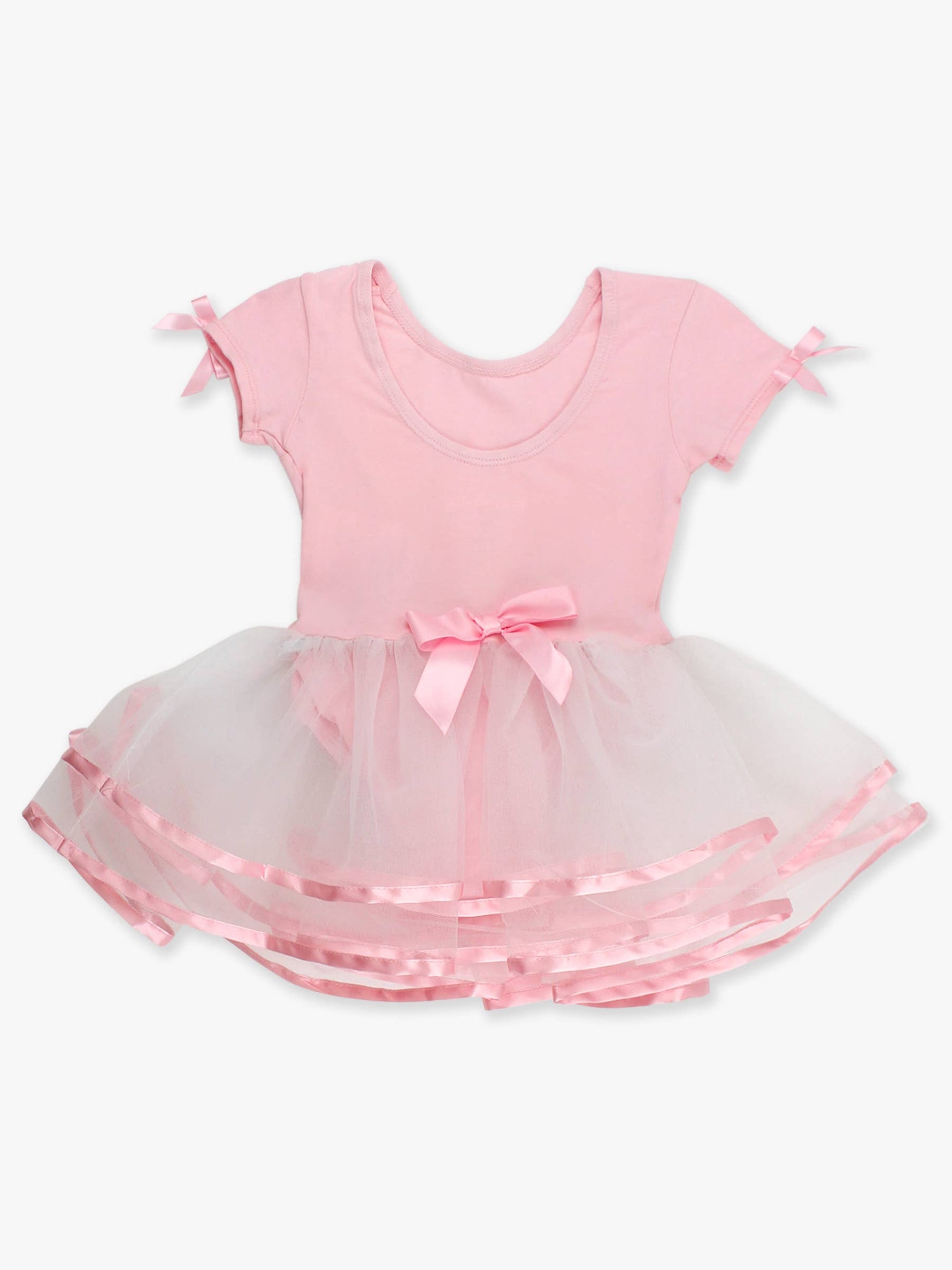 Girls Pink Signature Tutu Ballet Dance Leotard: Pink / 3T