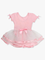Girls Pink Signature Tutu Ballet Dance Leotard: Pink / 2T