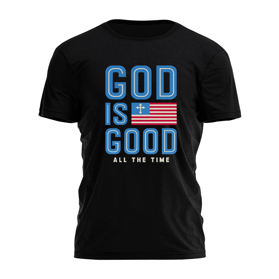 God Is Good Tee Black / L