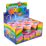 4" RAINBOW BOUNCING PUTTY