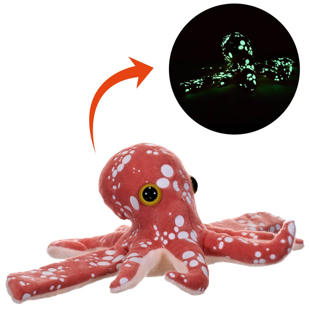 Huggers-Gid Octopus Stuffed Animal 8"