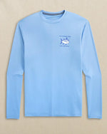 M LS Original SkipJack Grey Marlin Perf T-shirt: Ocean Channel - 1756 / XL