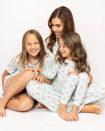 Girl's Love Blooms Here Sleep Shorts Set   White/Multi   Set of 3   -Asst.: Large (10-12)