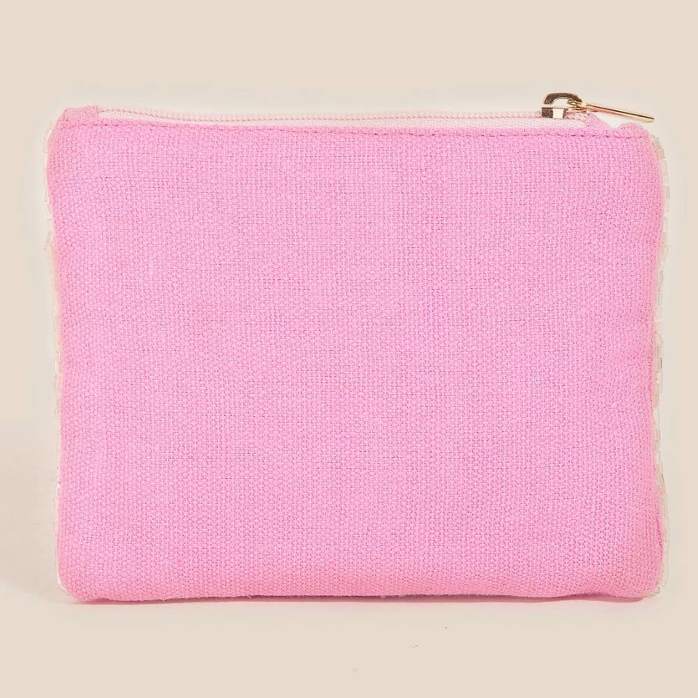 Cash Money Print Coin Purse