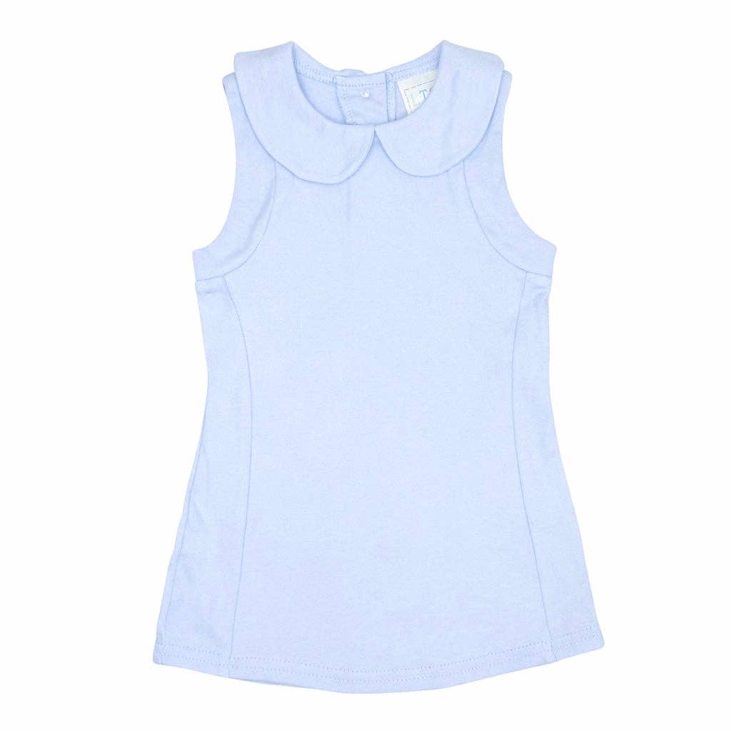 (Sizing Updated) Girls Peter Pan Collar Tennis Dress: Light pink / 6