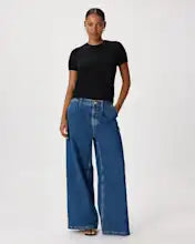 EMERALD COLLECTION "Florida" Mongolian Cashmere Short Sleeve in Black - Size XL