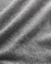 EMERALD COLLECTION "Florida" Mongolian Cashmere Short Sleeve in Grey - Size L