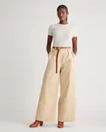 EMERALD COLLECTION "Florida" Mongolian Cashmere Short Sleeve in Ivory - Size L