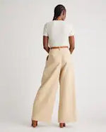 EMERALD COLLECTION "Florida" Mongolian Cashmere Short Sleeve in Ivory - Size L