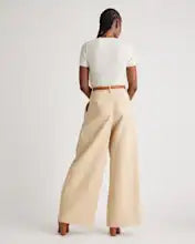 EMERALD COLLECTION "Florida" Mongolian Cashmere Short Sleeve in Ivory - Size L