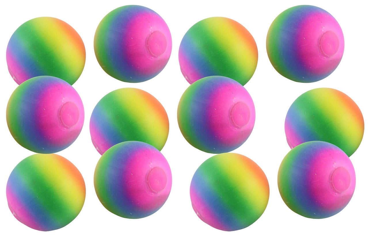 1.75" Rainbow Doh Filled Stress Ball - Glob Balls Squishy OT