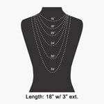 Triple Layered Pearl And Paperclip Chain Necklace Set