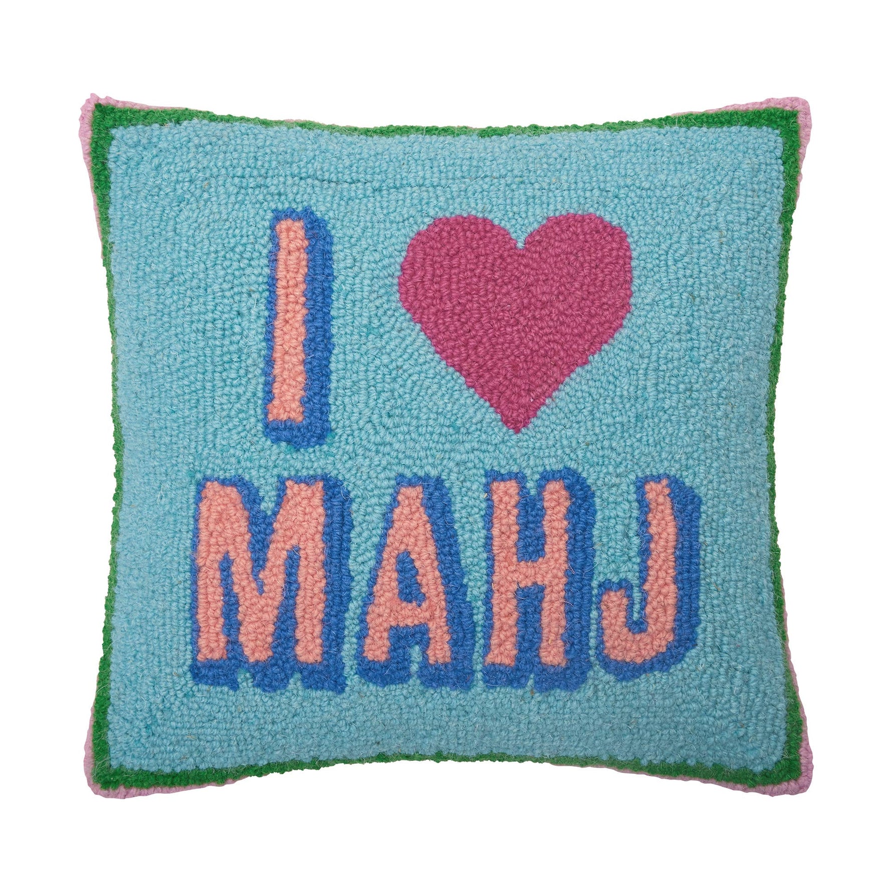 I Love Mahj Hook Pillow - Ampersand