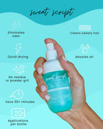 Post-Workout Hair Refresh Mist 💧Sweat Script