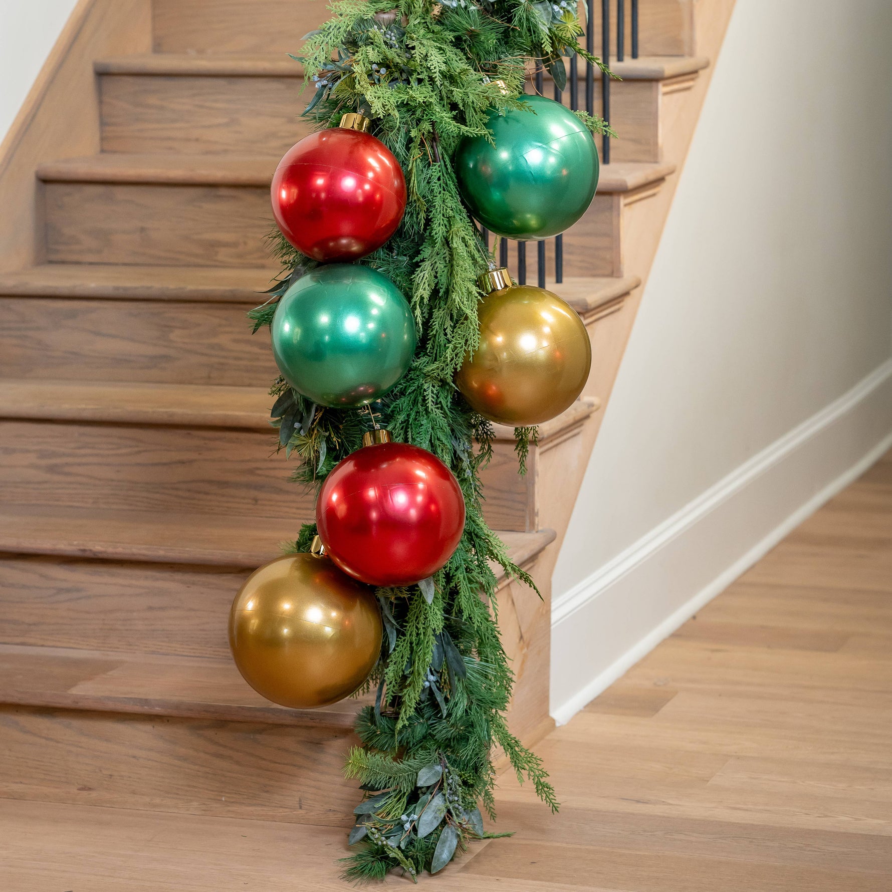 8" Mini Vintage Green Trio