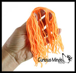 1 Pack of 3 Ramen Stretchy Noodle Strings Fidget Toy -