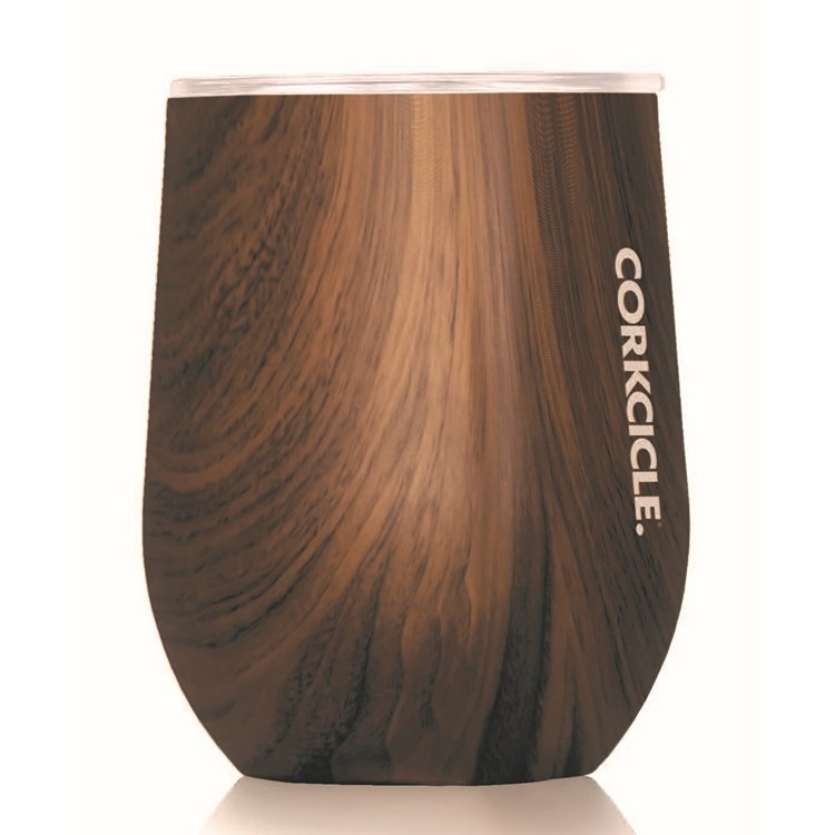 Stemless - 12oz Walnut Wood