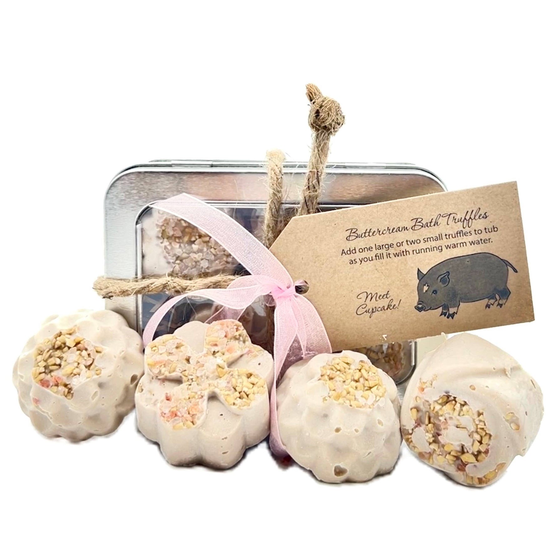 1818 Farms Bath Truffles Tin: Buttercream