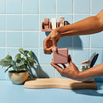 2-Compartment Travel Case - Terracotta