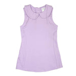 (Sizing Updated) Girls Peter Pan Collar Tennis Dress: Baby Blue / 6