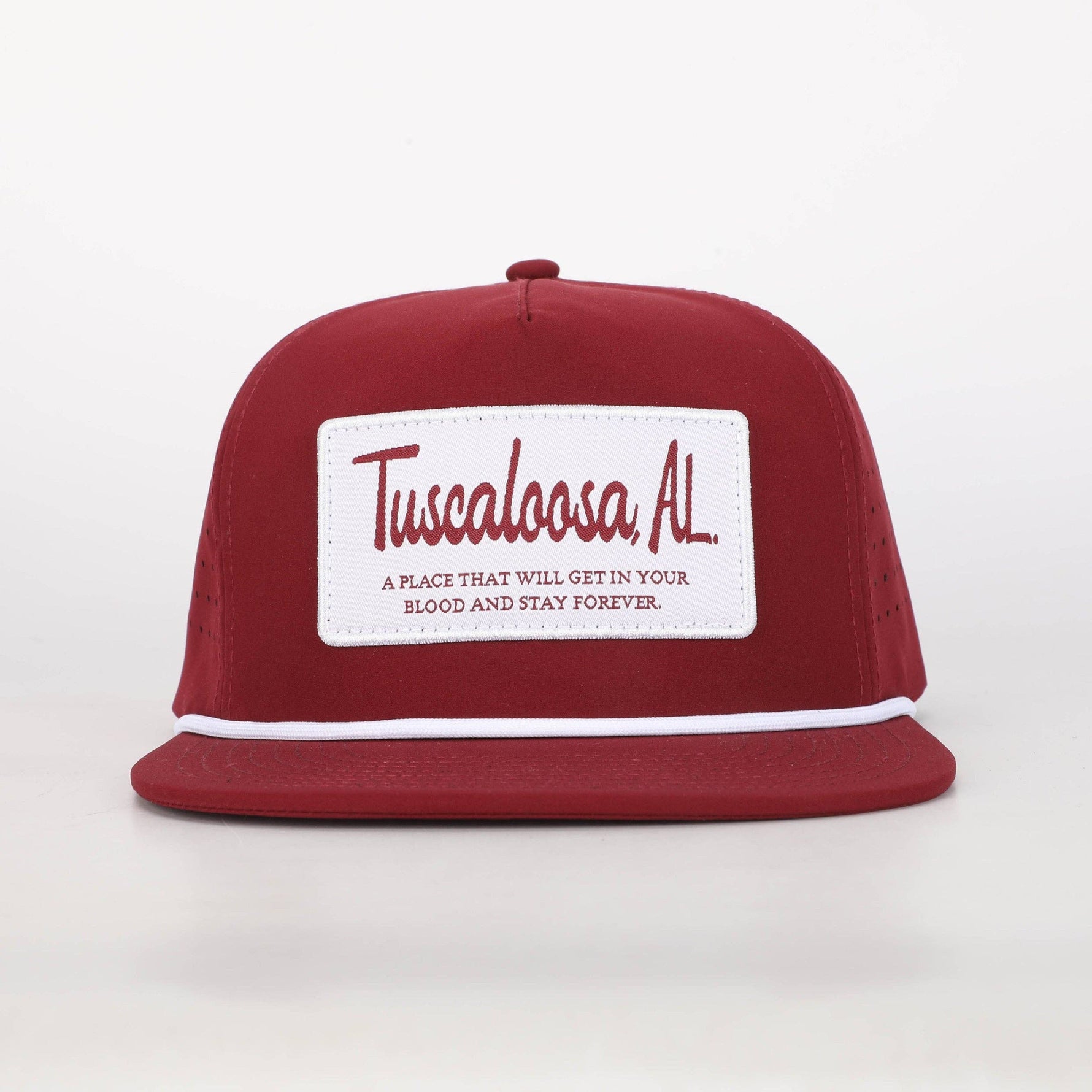 Tuscaloosa, AL Patch Hat with Rope