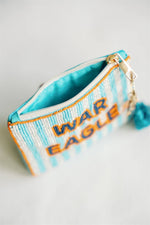 Auburn University Beaded Coin Purse