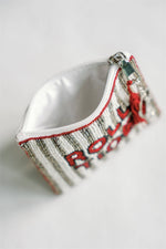 University of Alabama Beaded Coin Purse