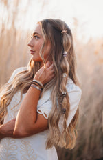 K'lani Hair Tie Bracelet Set Faith