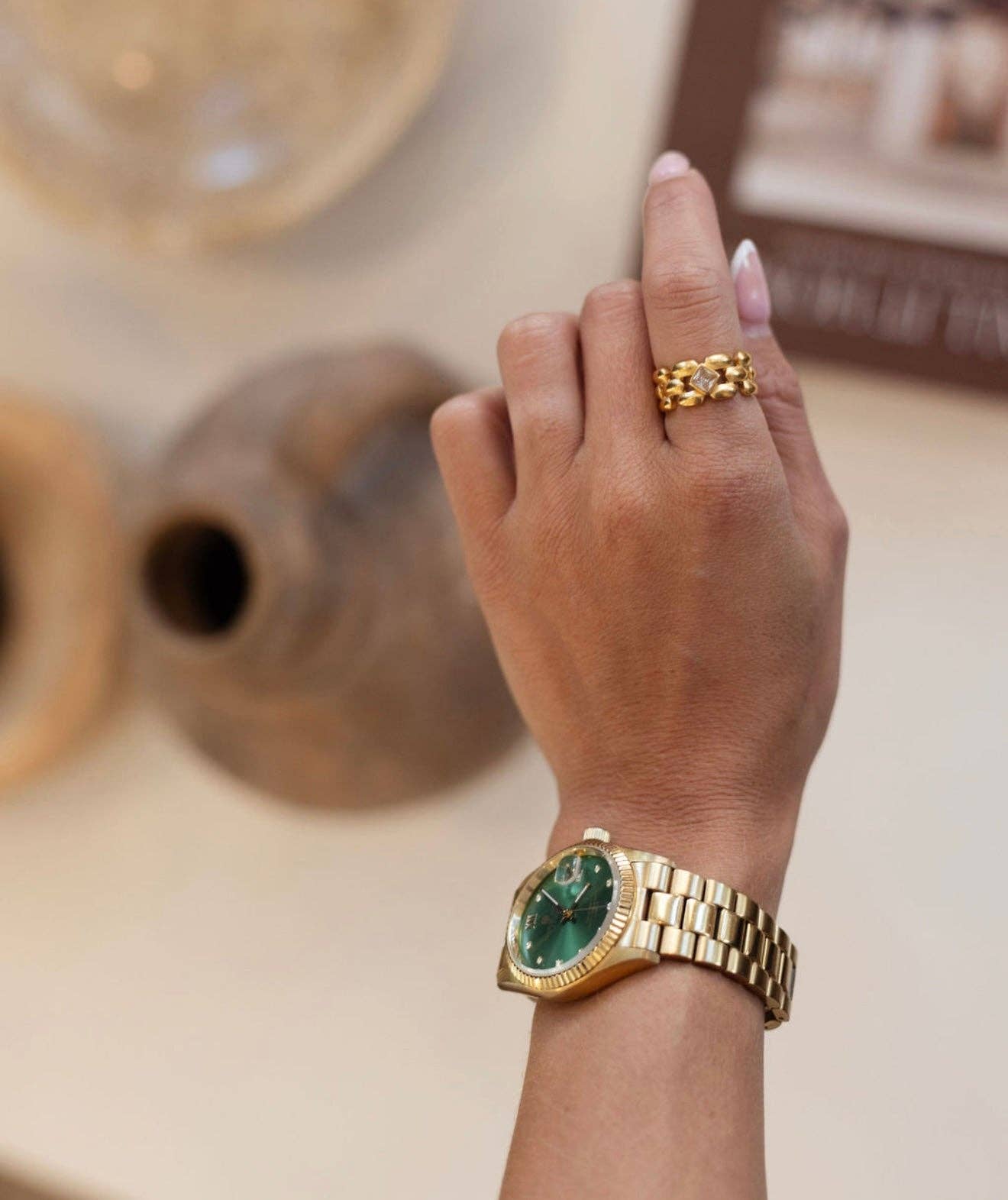 LOUIE RING: GOLD / 7