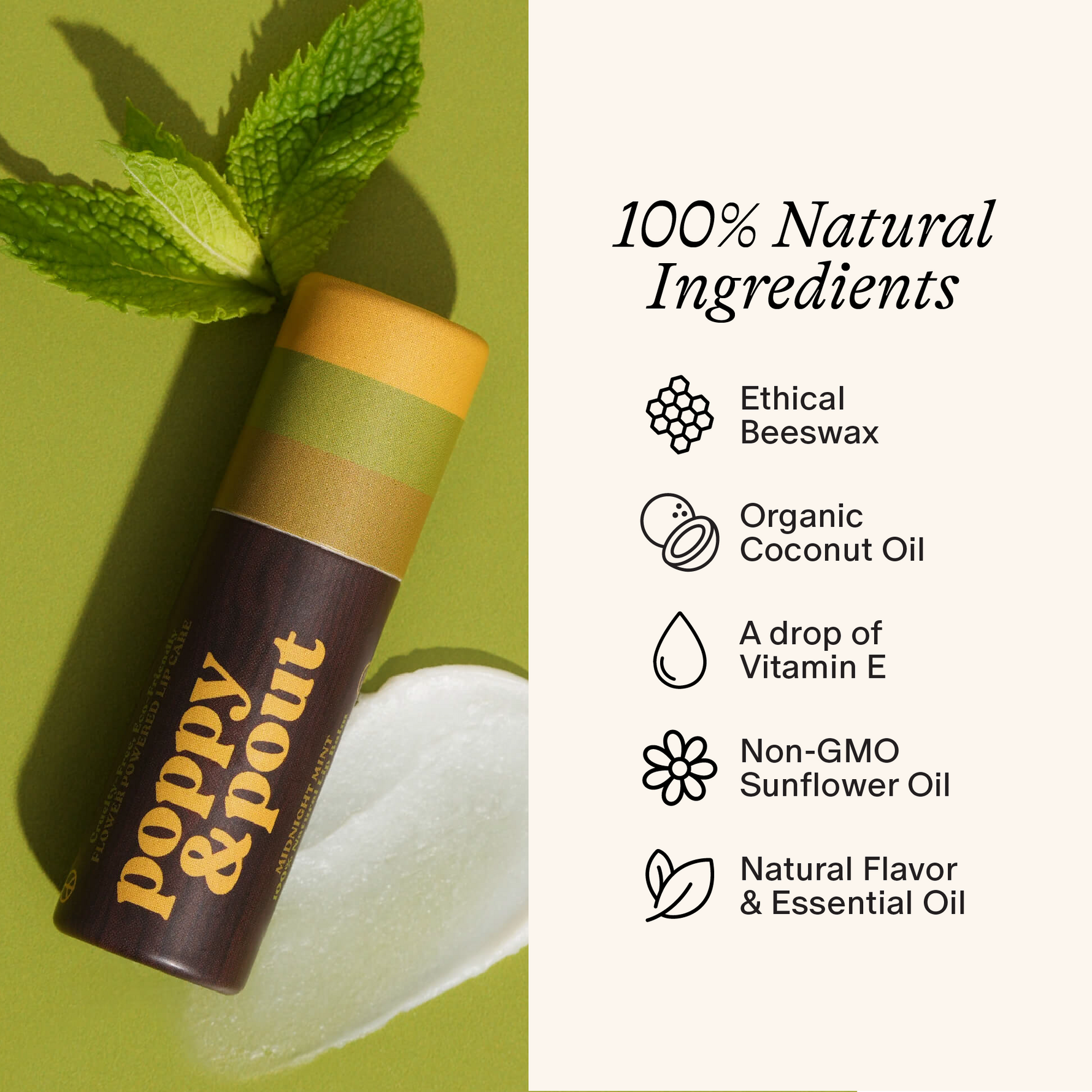 Lip Balm, Retro Surf, Midnight Mint