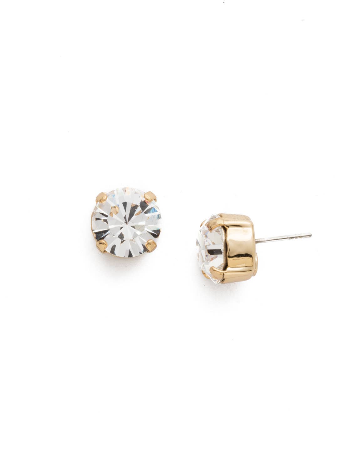 Sorrelli London Stud Earrings: Clear