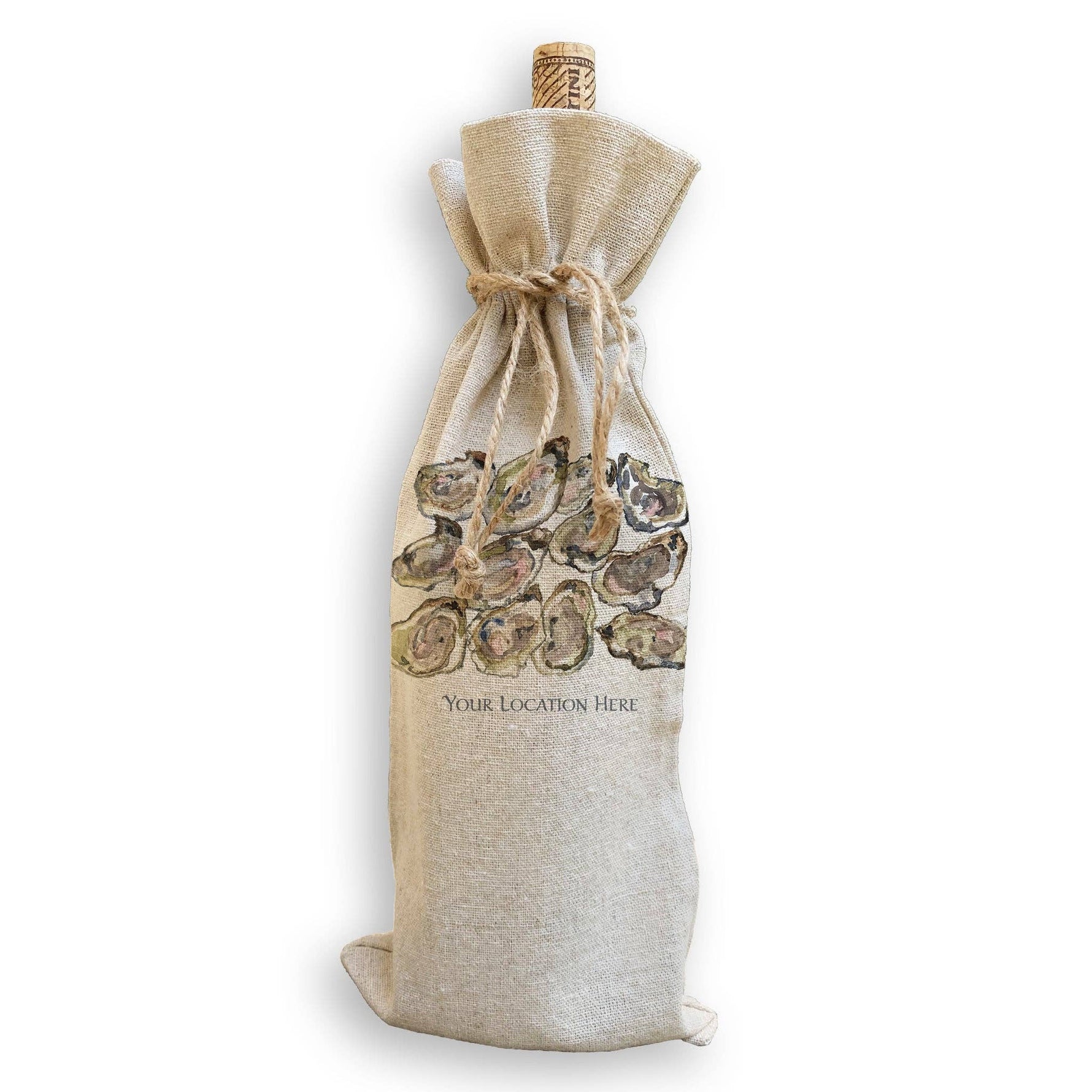 A Dozen Oysters with Location: Dishtowel / -