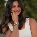 Anchor  Hair Tie Bracelets: Medium