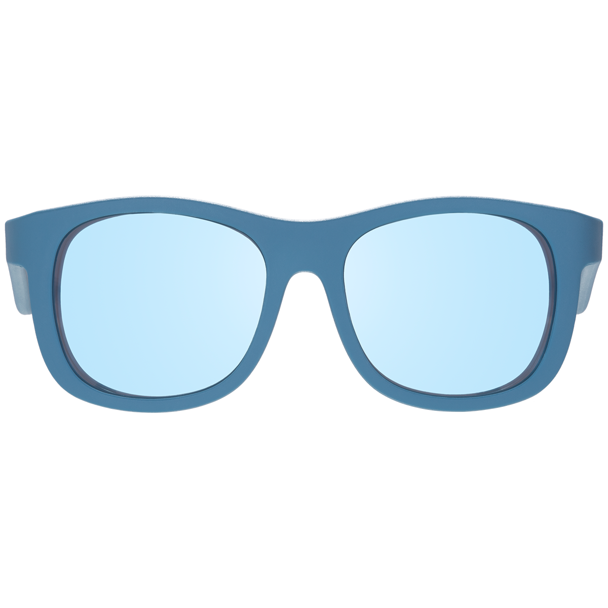 Midnight Blue Polarized Kid Sunglasses with Mirrored Lens: Ages 3-5