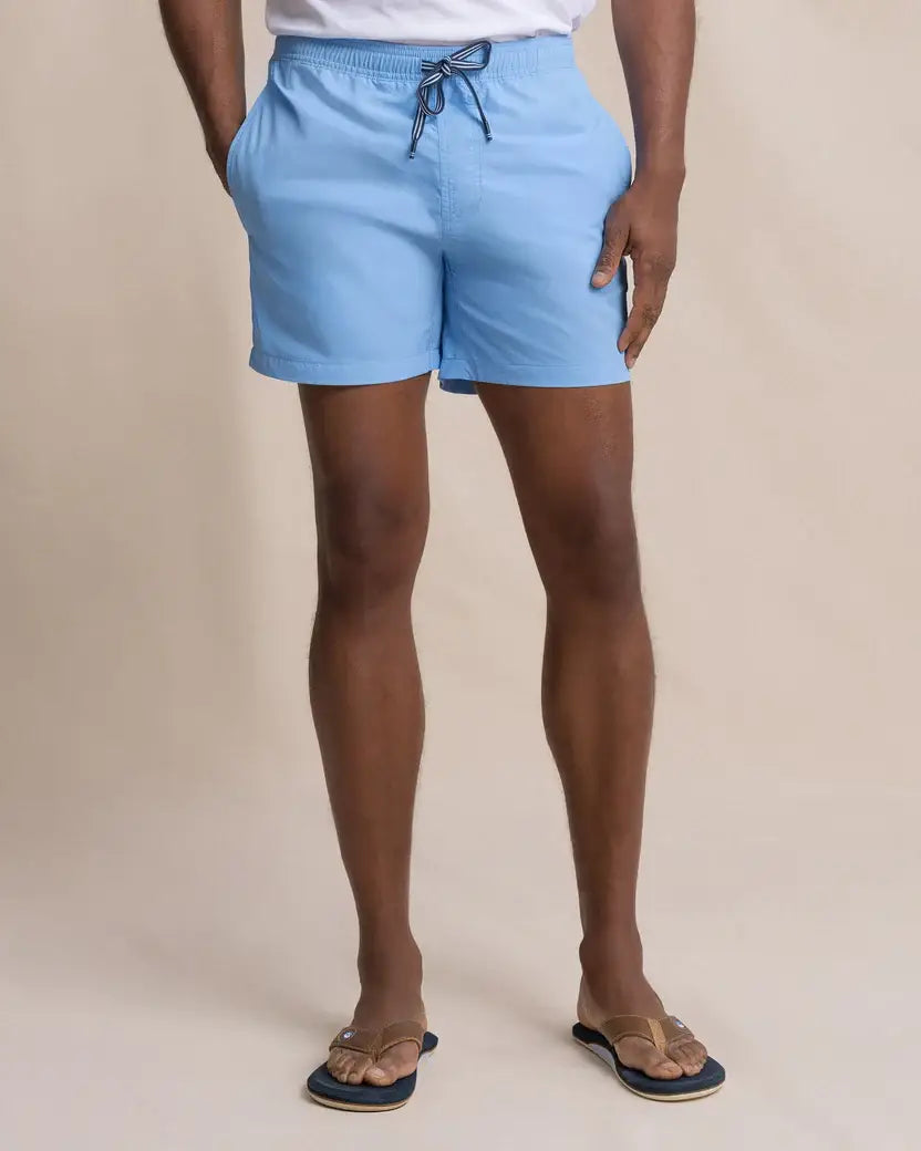 M Solid Maritime Swim Trunk: Sea Pink - 3036 / XL