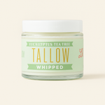 Eucalyptus Tea Tree Whipped Tallow – 120,000+ Sold | Grass-Fed Beef Tallow Skincare | Lady May Tallow: 9oz