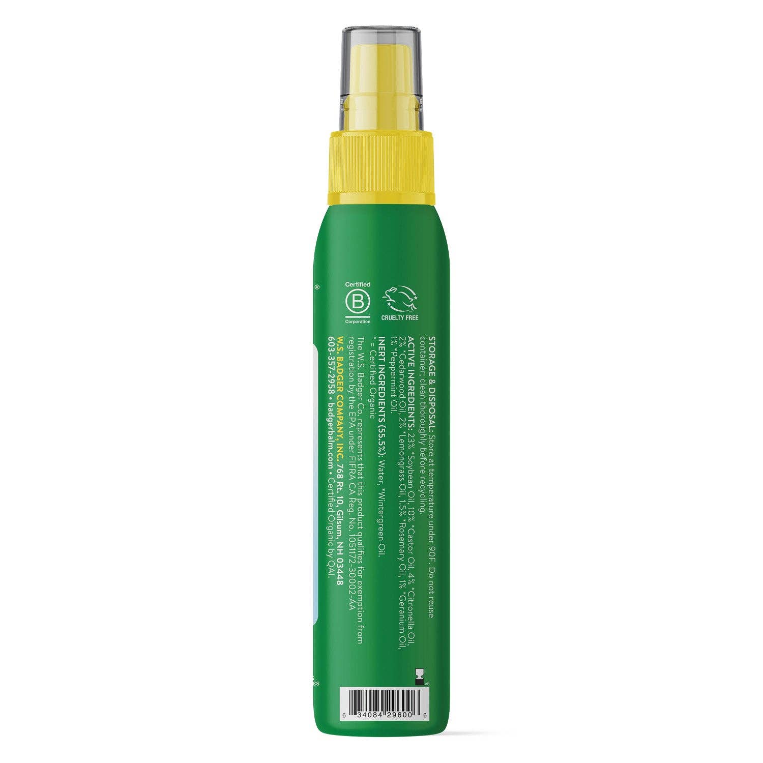 Bug Spray: 2.7 fl oz Aluminum Bottle