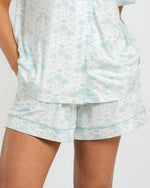Royal Turnbridge Sleep Shorts   Soft White/Blue   -Asst.: Medium