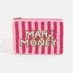 Mahj Money Beaded Coin Purse