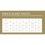 Men's Telluride Plaid Sleep Pants   Dark Green/Red/Blue   -Asst.: Medium
