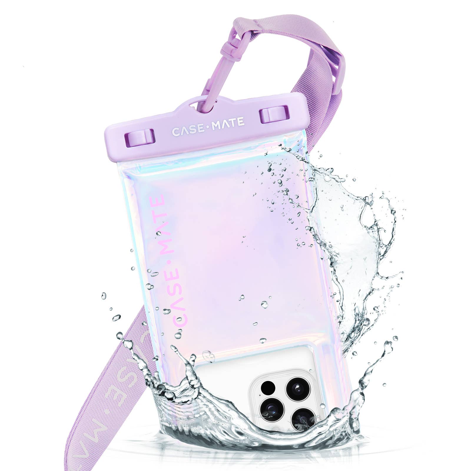 Case-Mate Waterproof Floating Phone Pouch: Sand Dollar