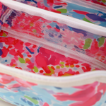 Waterproof Cosmetic Case PVC Make up Bag Bloom Abroad