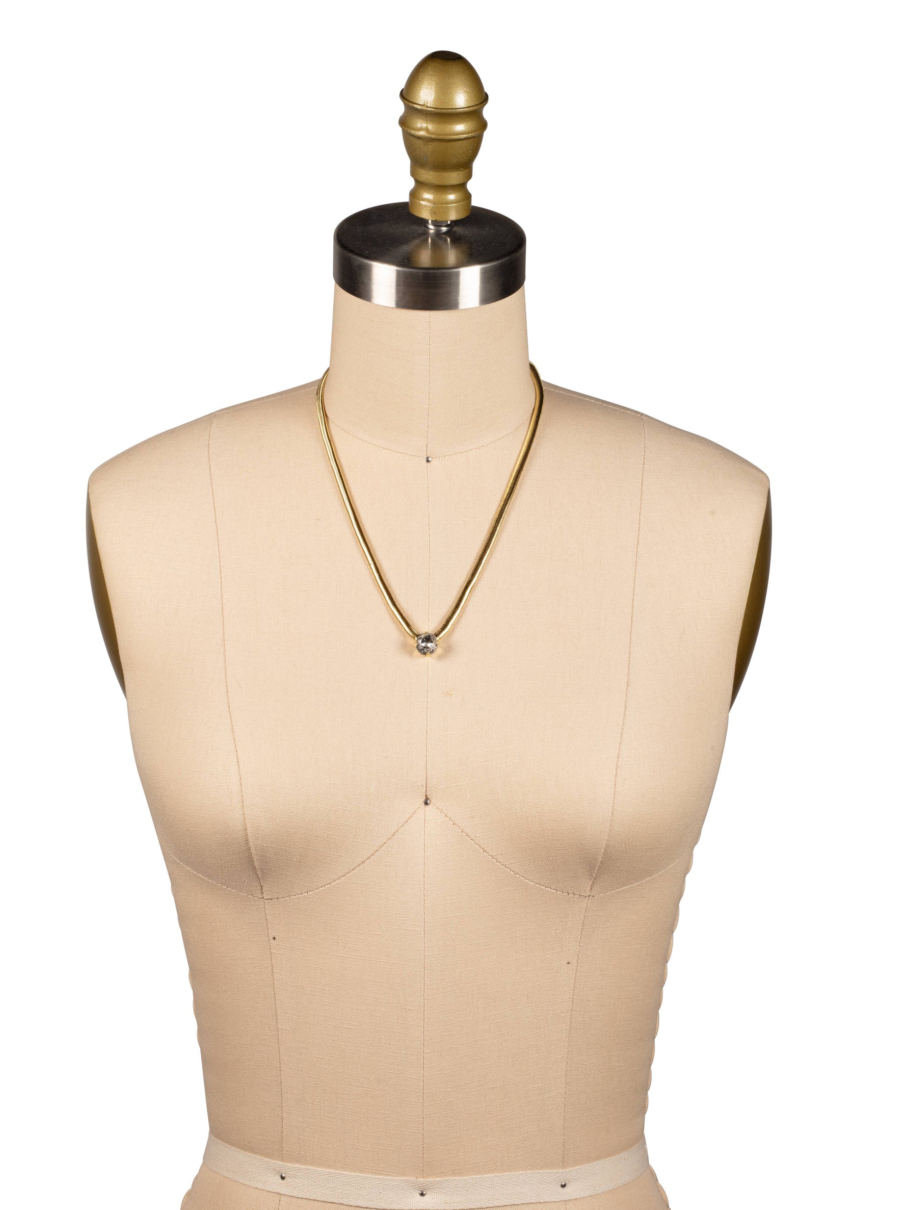 Sorrelli Rowan Pendant Necklace: Clear