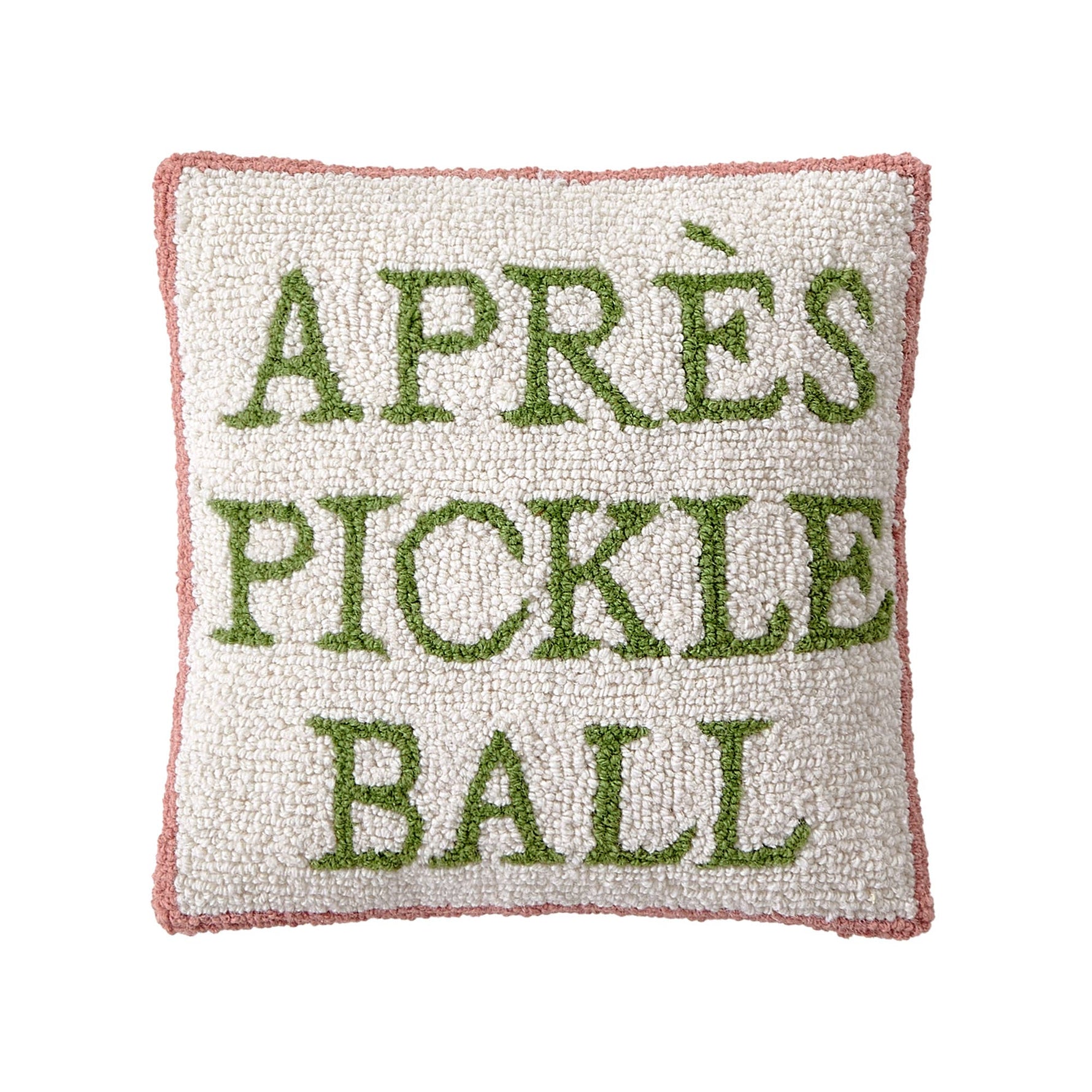 Apres Pickleball Hook Pillow