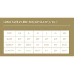 Nutcracker Waltz Long Sleeve Button Up Sleep Shirt   White/Multi   -Asst.: Small