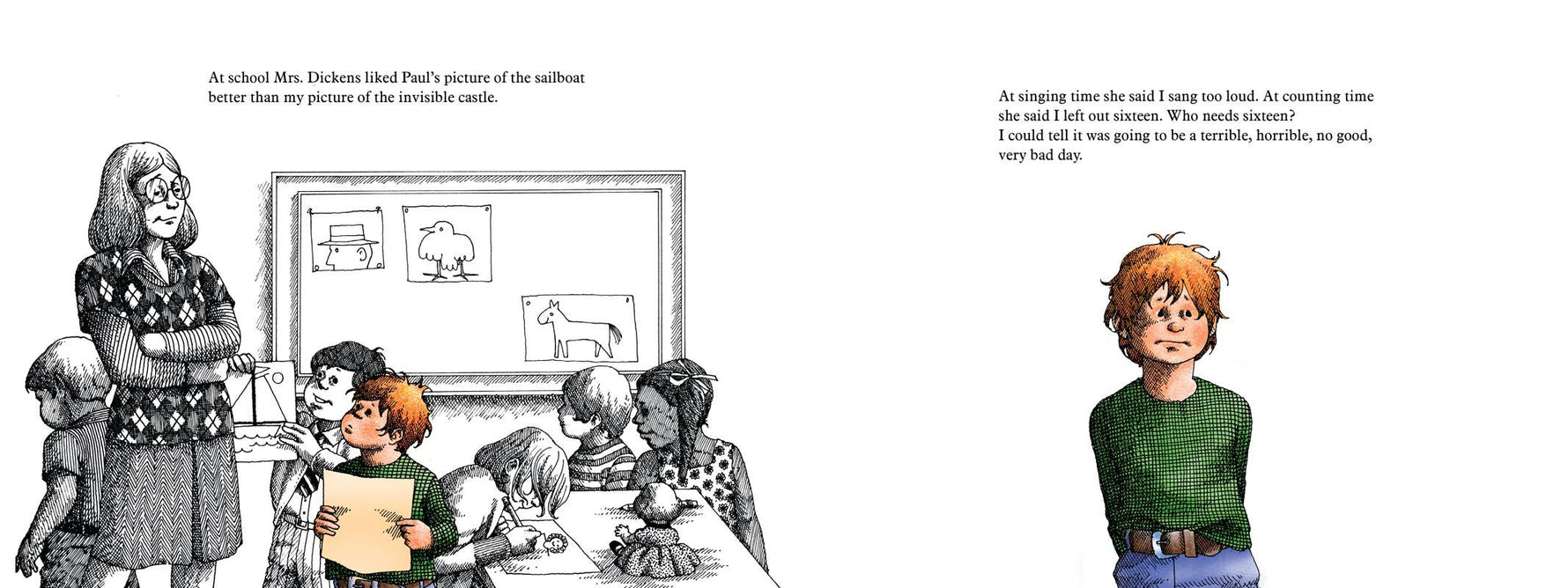 Alexander and the Terrible, Horrible, No Good, Very Bad Day by Judith Viorst: Hardcover; 32 pages / English