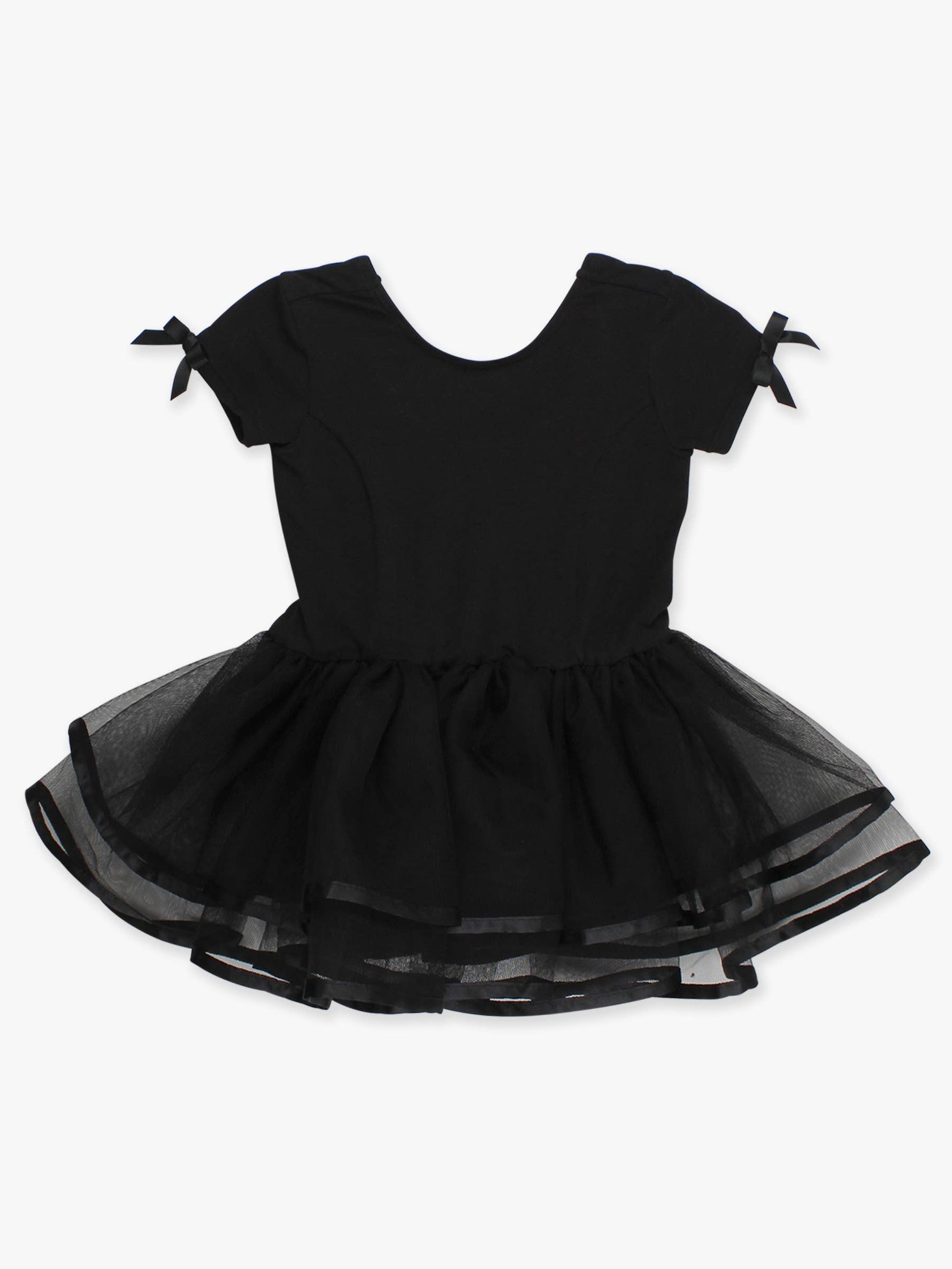 Girls Black Signature Tutu Ballet Dance Leotard: Black / 2T