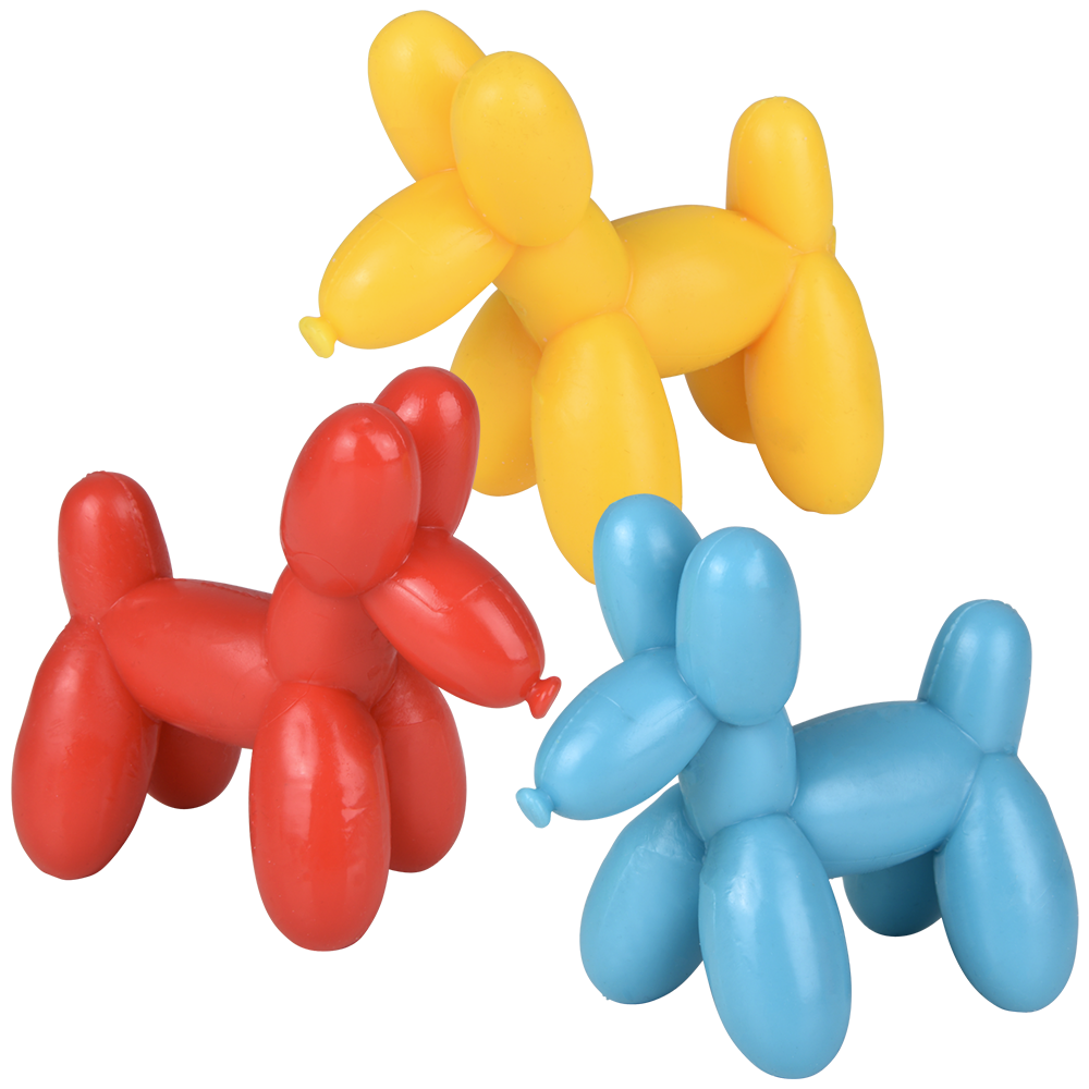3.5" STRETCHY AND SAND BALLOON DOG