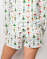Nutcracker Waltz Sleep Shorts   White/Multi   -Asst.: Large